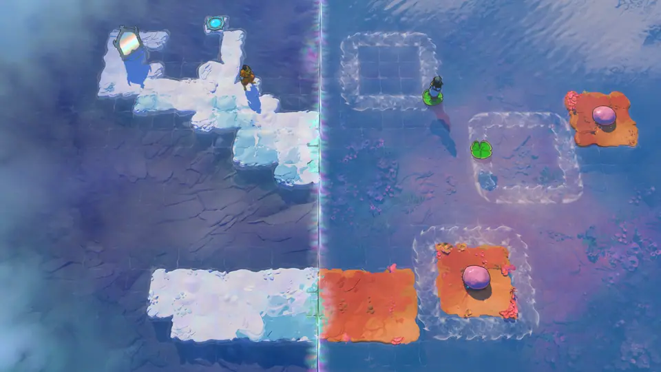 Mirrors and Stones puzzle 1 in game