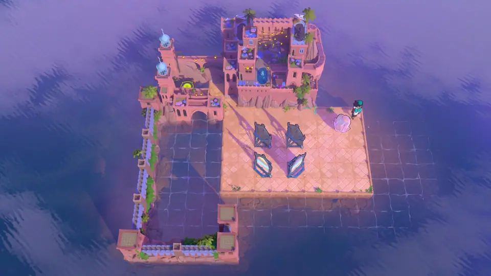 Mirrors and Stones puzzle 10 in game