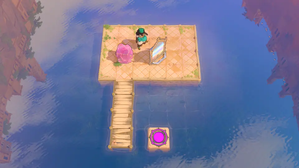 Mirrors and Stones puzzle 11 in game