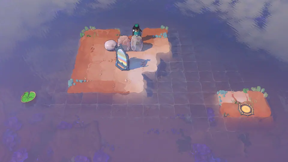 Mirrors and Stones puzzle 15 in game