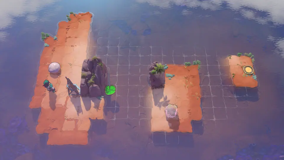 Mirrors and Stones puzzle 16 in game