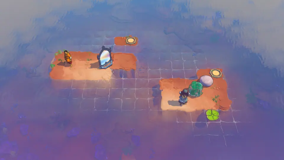 Mirrors and Stones puzzle 2 in game