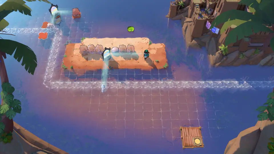 Mirrors and Stones puzzle 43 in game
