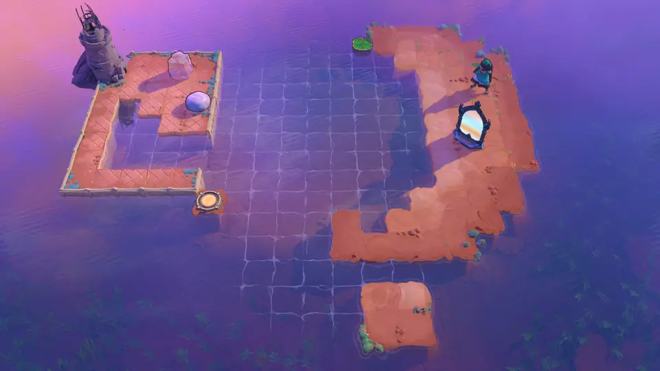 Mirrors and Stones puzzle 48 in game