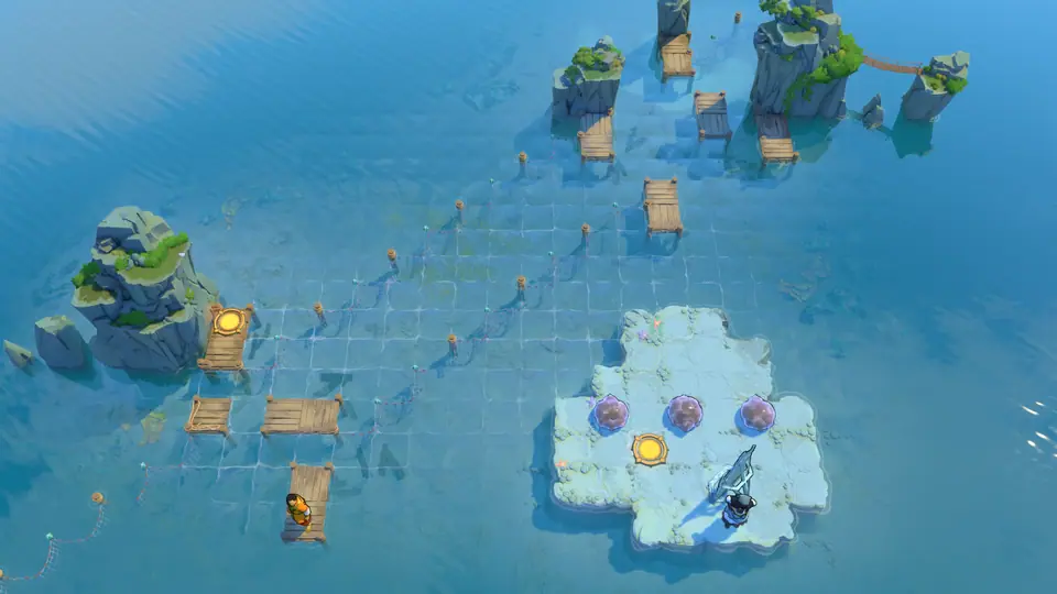 Mirrors and Stones puzzle 5 in game