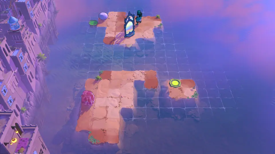 Mirrors and Stones puzzle 9 in game