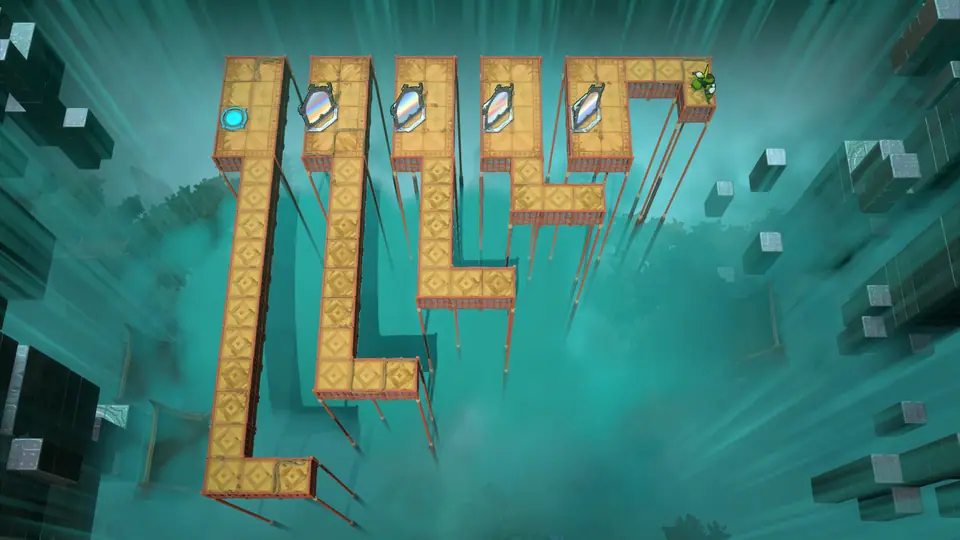 Mirrors as Obstacles puzzle 2 in game