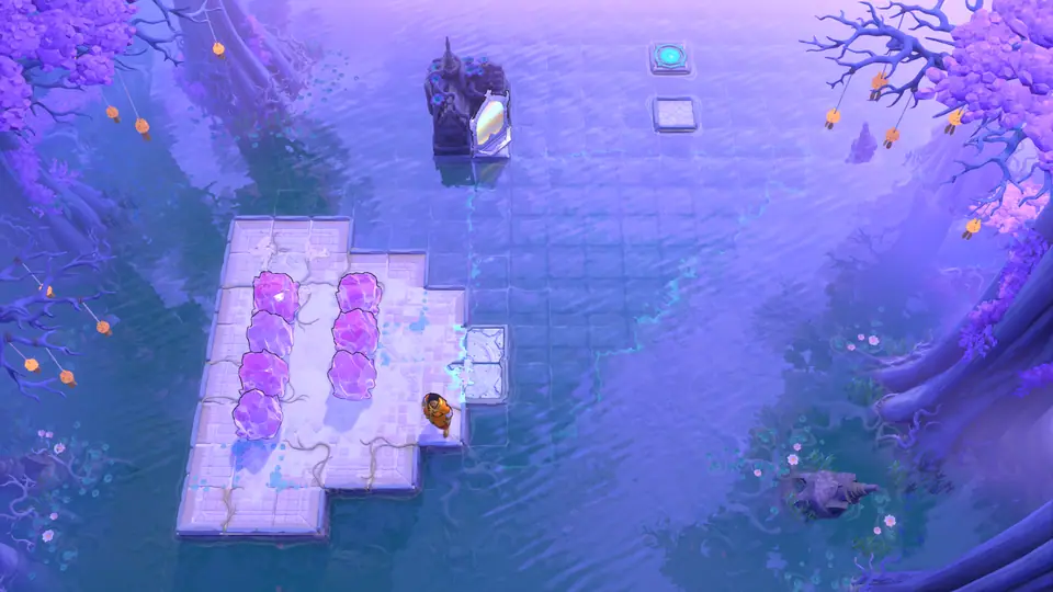 Mirrors as Obstacles puzzle 5 in game