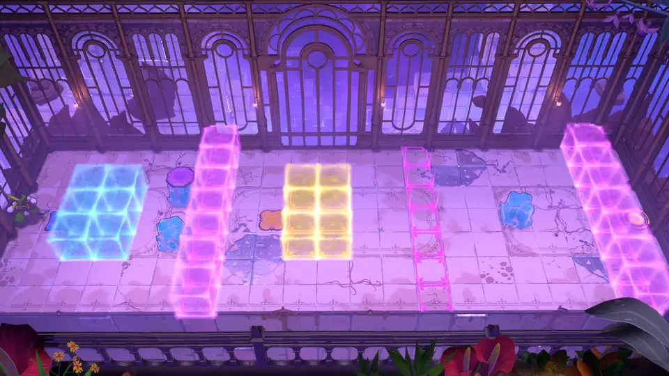 Moving the Flat Things puzzle 1 in game