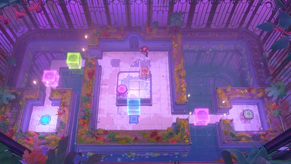 Moving the Flat Things puzzle 2 in game