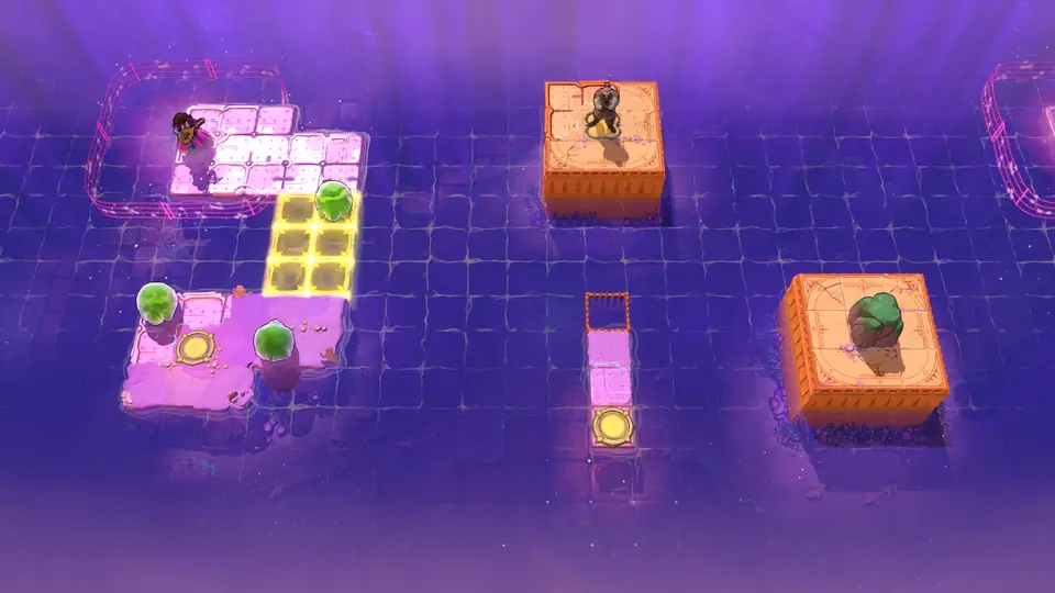 Moving the Flat Things puzzle 4 in game