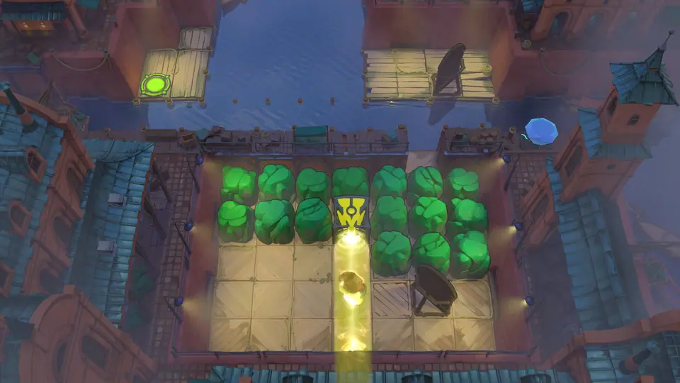 Reflected Beams puzzle 14 in game