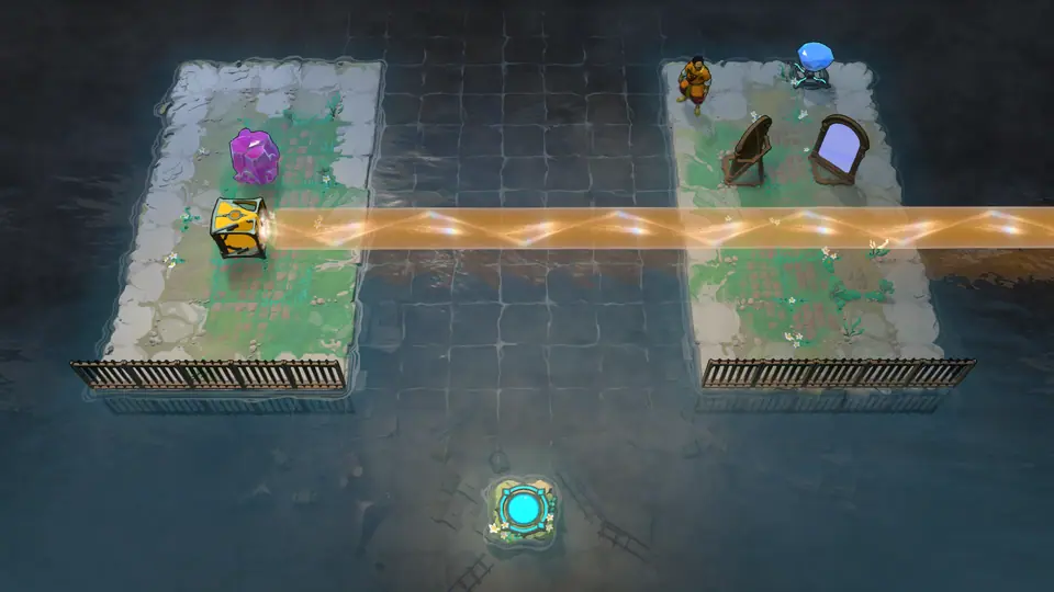 Reflected Beams puzzle 15 in game