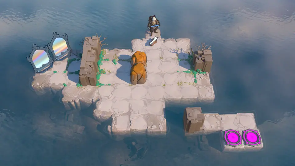 Reflected Beams puzzle 19 in game