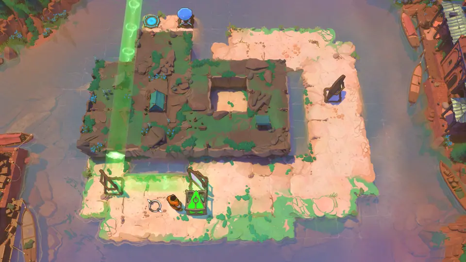 Reflected Beams puzzle 20 in game