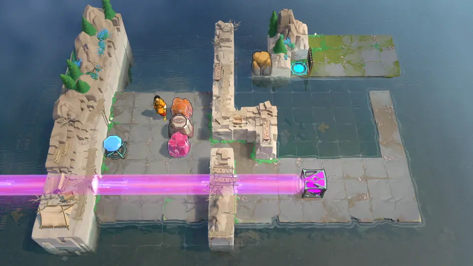 Reflected Beams puzzle 3 in game