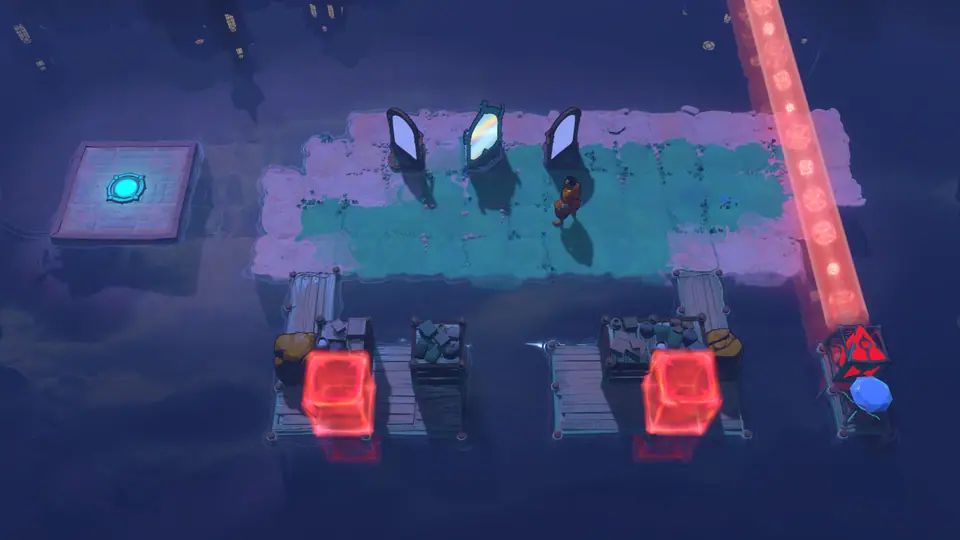Reflected Beams puzzle 6 in game
