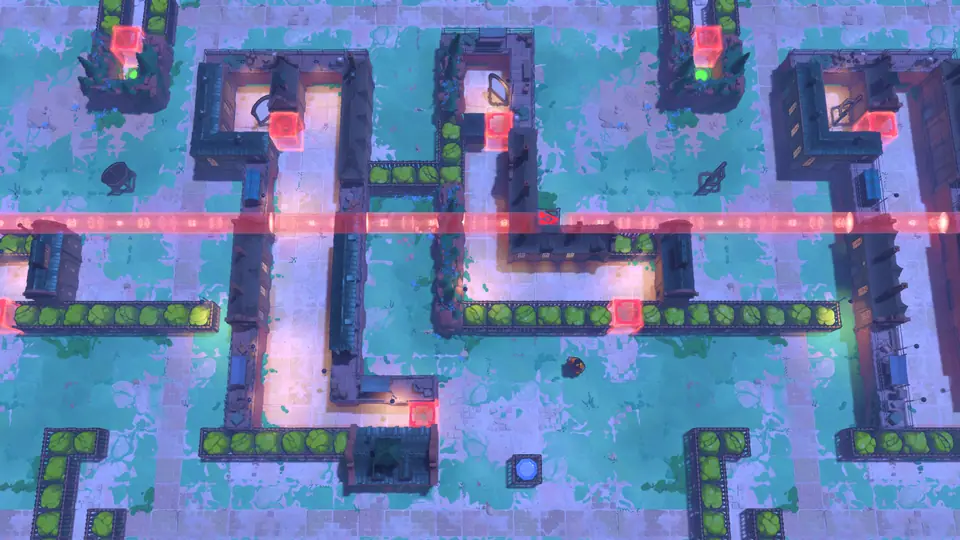 Reflected Beams puzzle 8 in game