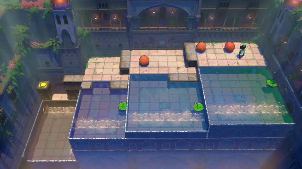 Skipping and Falling puzzle 6 in game