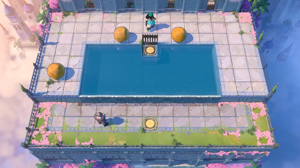 Skipping and Falling puzzle 7 in game