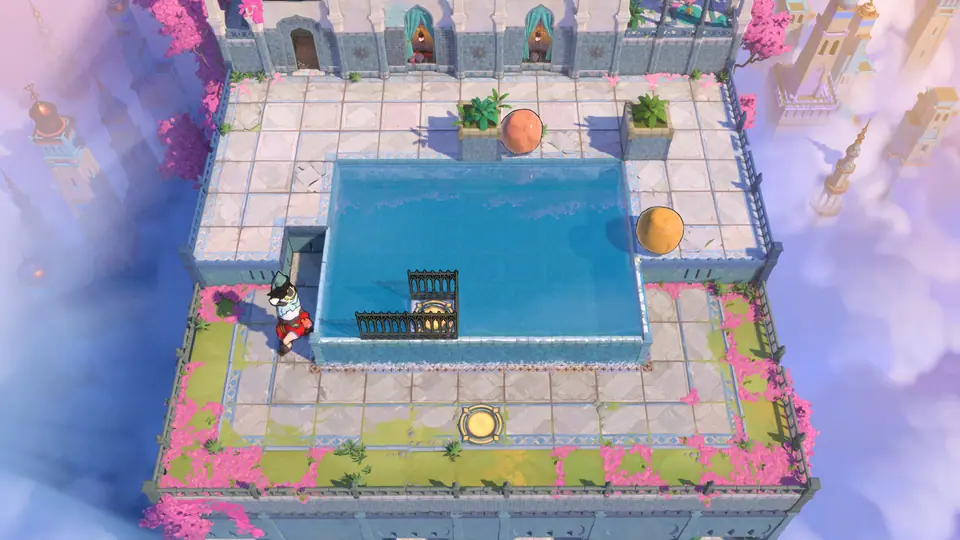 Skipping and Falling puzzle 8 in game