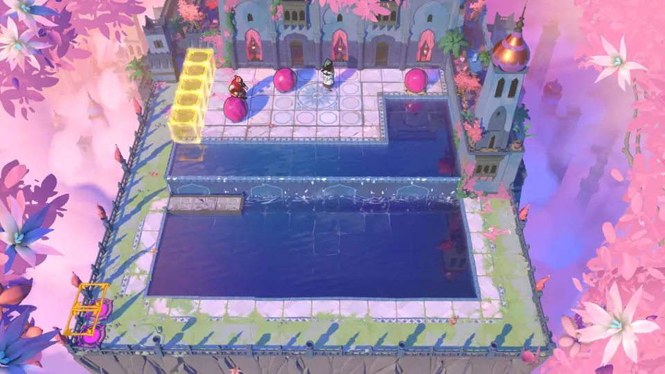 Skipping and Falling puzzle 9 in game