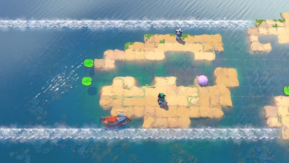 Skipping Stones puzzle 3 in game