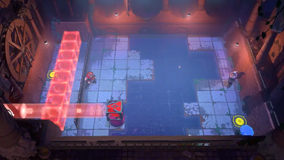 Spinning Beams puzzle 1 in game