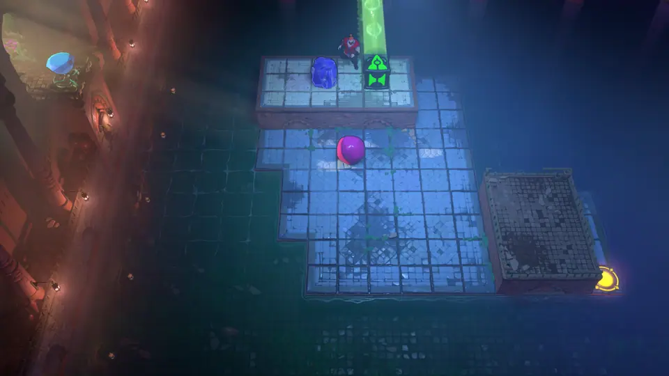 Spinning Beams puzzle 3 in game