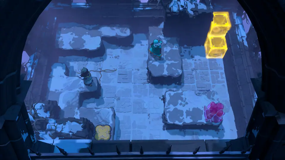 Stacks and Water puzzle 1 in game