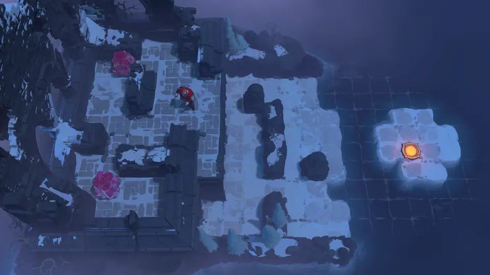 Stacks and Water puzzle 4 in game