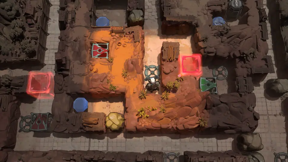 Vault of the Beamcasters puzzle 2 in game