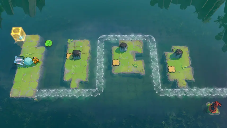 Vertical Mirror Skipping puzzle 1 in game