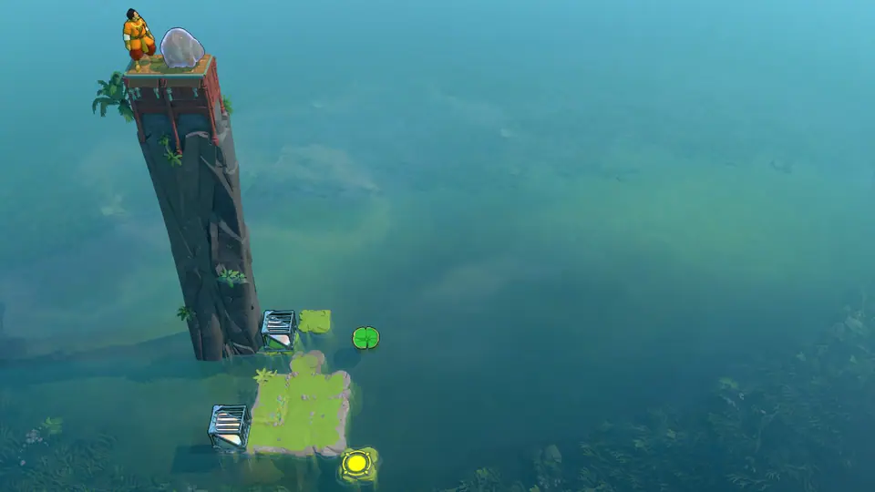 Vertical Mirror Skipping puzzle 2 in game