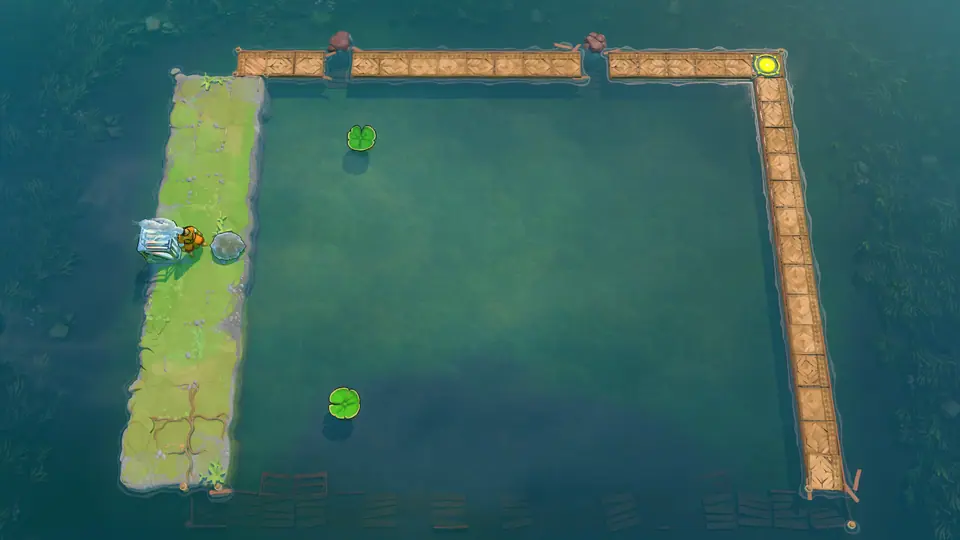 Vertical Mirror Skipping puzzle 3 in game