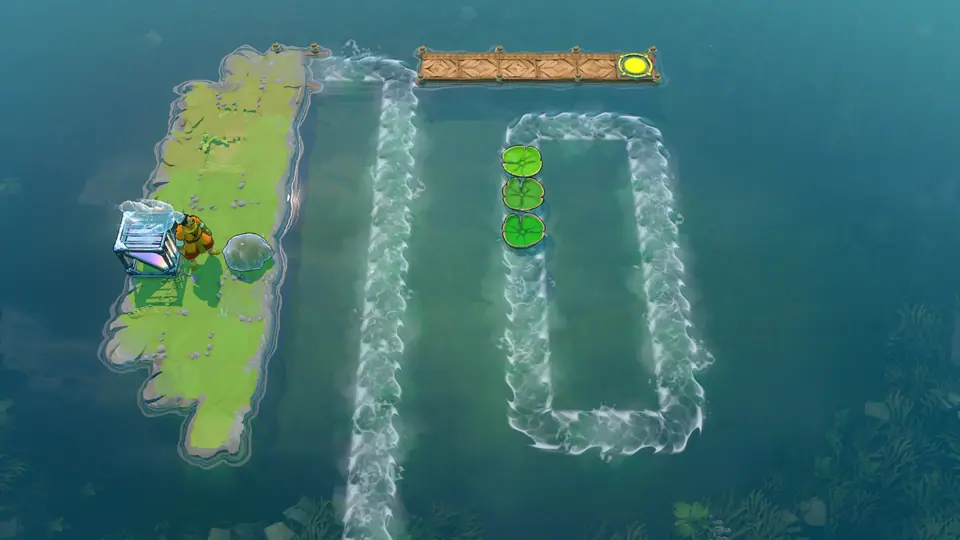 Vertical Mirror Skipping puzzle 5 in game