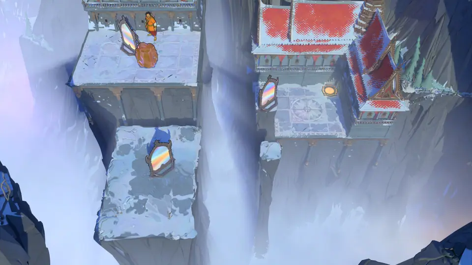 Vertical Mirrors puzzle 17 in game
