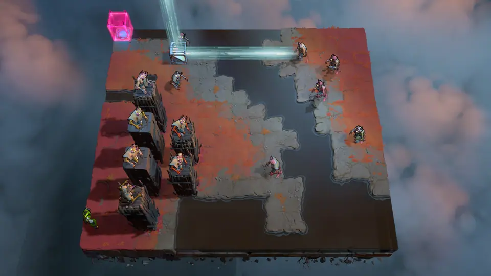 Vertical Mirrors puzzle 18 in game