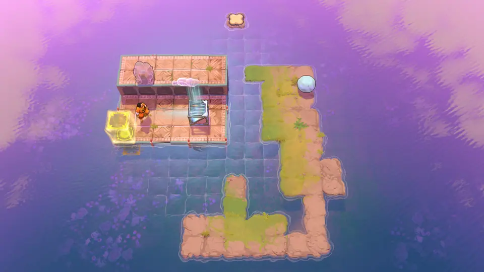 Vertical Mirrors puzzle 2 in game