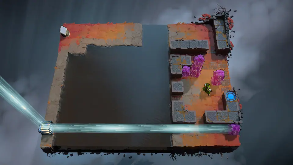 Vertical Mirrors puzzle 21 in game