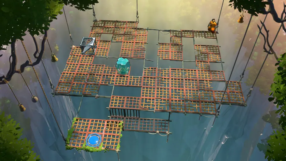 Vertical Mirrors puzzle 3 in game