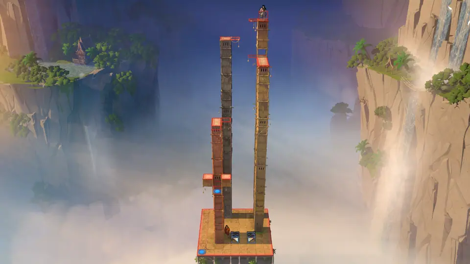 Vertical Mirrors puzzle 4 in game