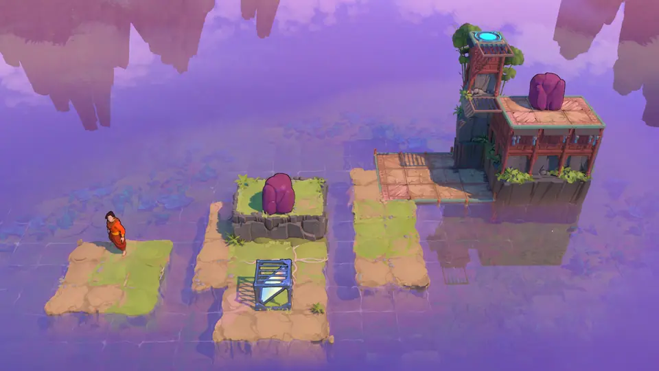 Vertical Mirrors puzzle 5 in game