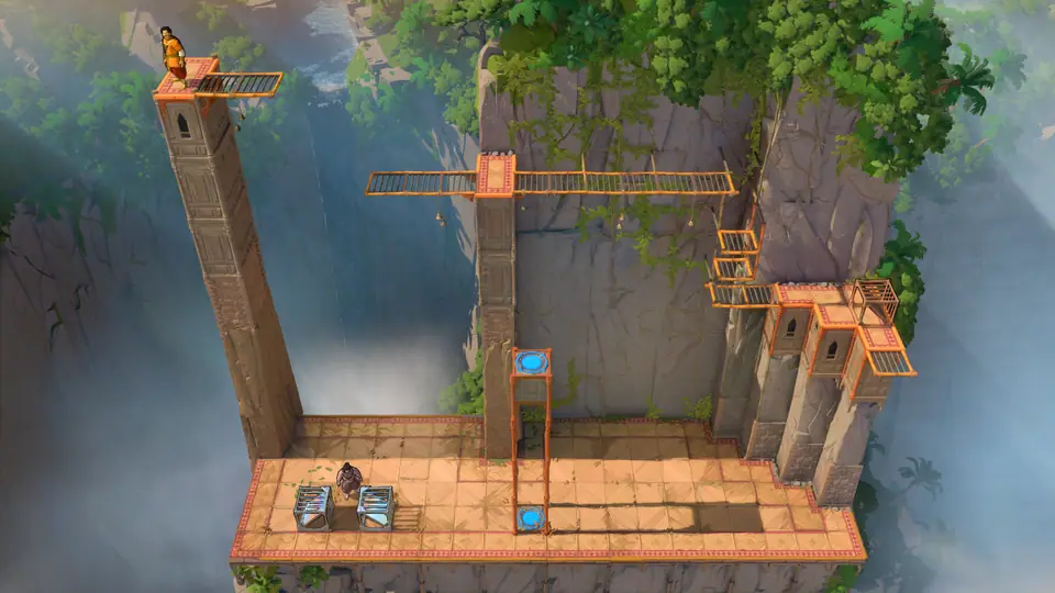Vertical Mirrors puzzle 6 in game